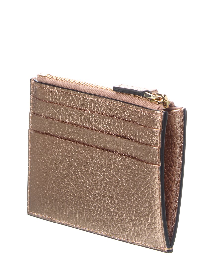 Valentino Rockstud Grainy Leather Card Holder