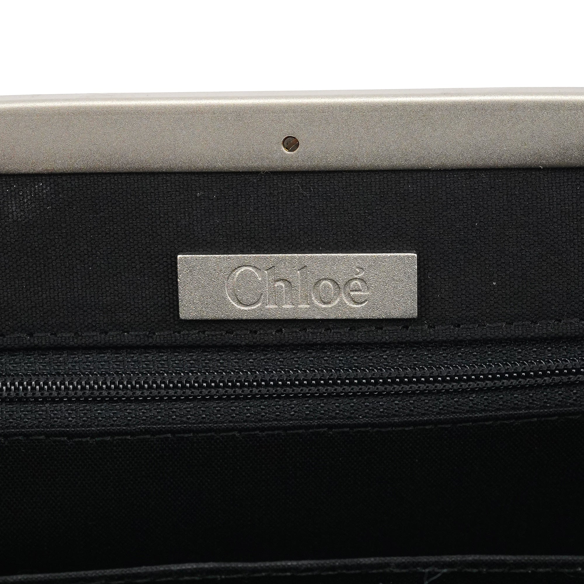 Black Multicolour Woven Metal Top Handle Bag
