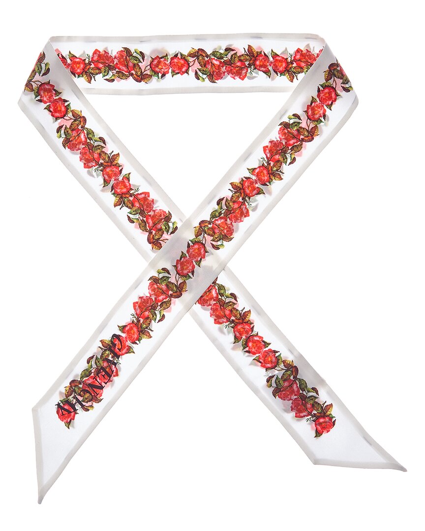 Givenchy Logo Silk Scarf