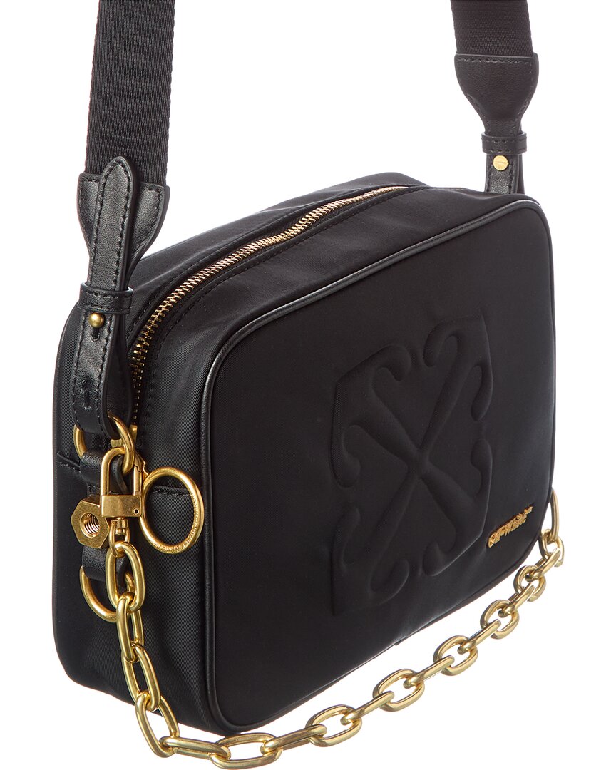Off-White™ Medium Nylon & Leather Camera Bag