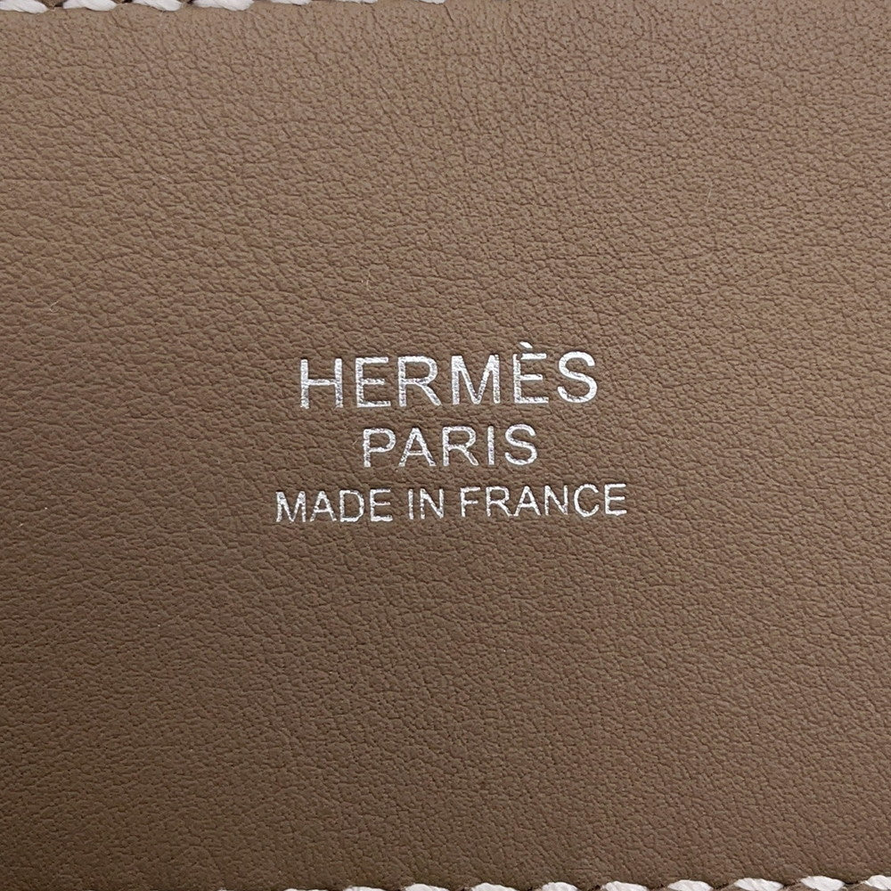 HERMES Posh Cliquetis Etoupe Swift Leather
