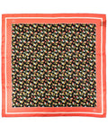 Valentino Floral Printed Silk Scarf