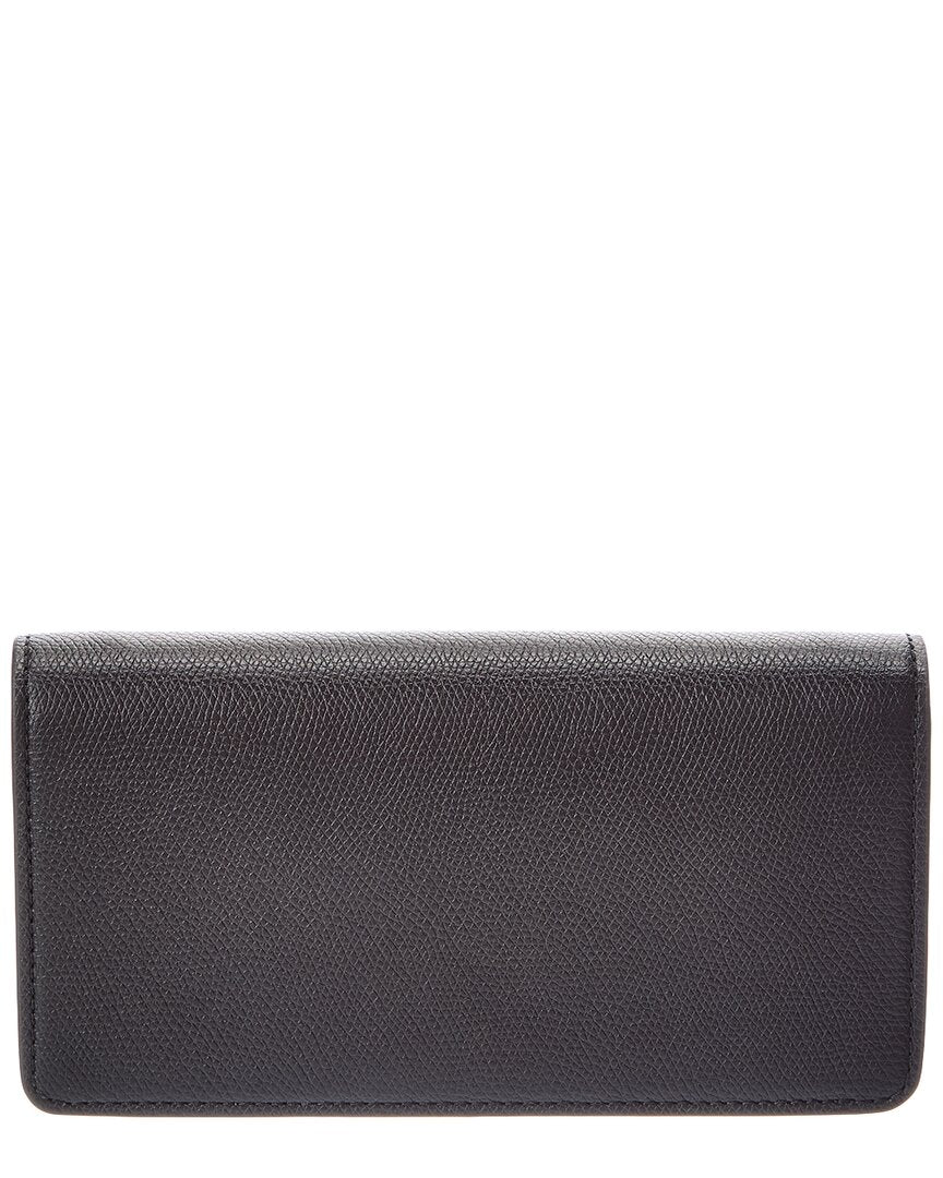 Valentino Vlogo Signature Leather Clutch