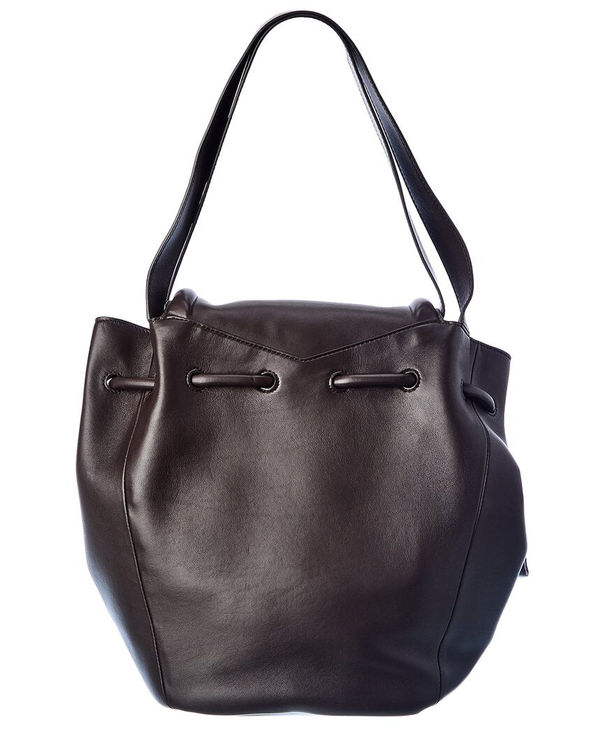 Bottega Veneta Beak Leather Bucket Bag