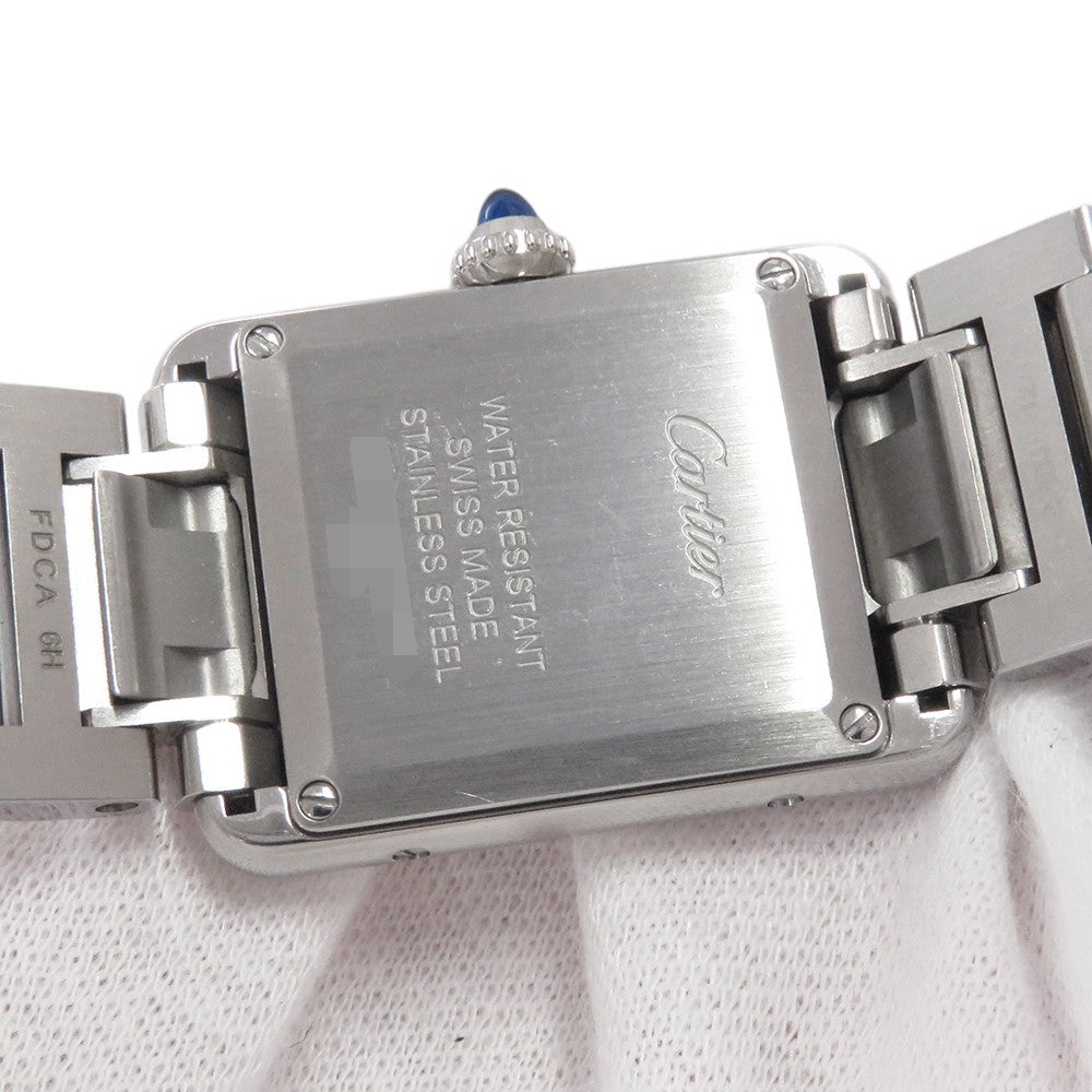 CARTIER Tank mast SM W29.5mm×H22mm Stainless Steel Silver DialWSTA0051