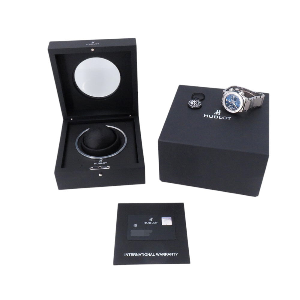 HUBLOT Classic fusion W45mm TI Blue Dial520.NX.7170.NX