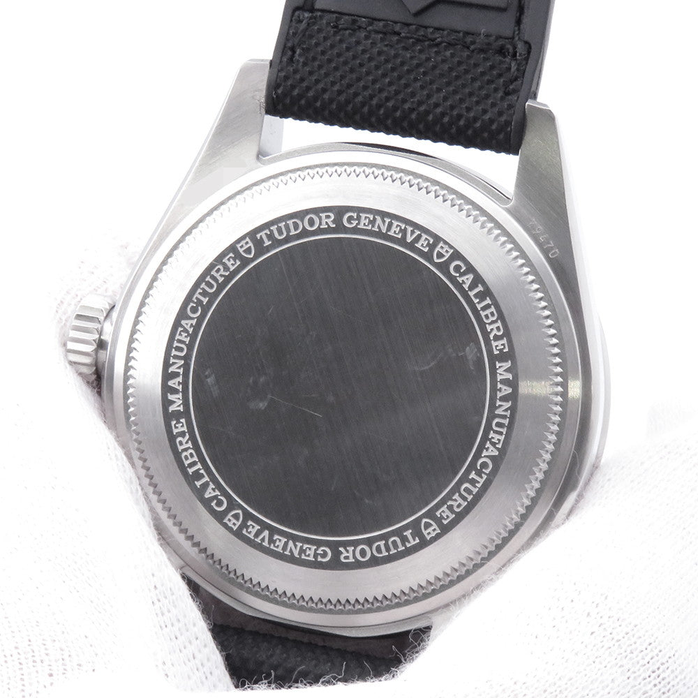 TUDOR Black Bay Pro W39mm Stainless Steel Leather Rubber Black DialM79470-0003