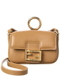 Fendi Baguette Leather Bag Charm