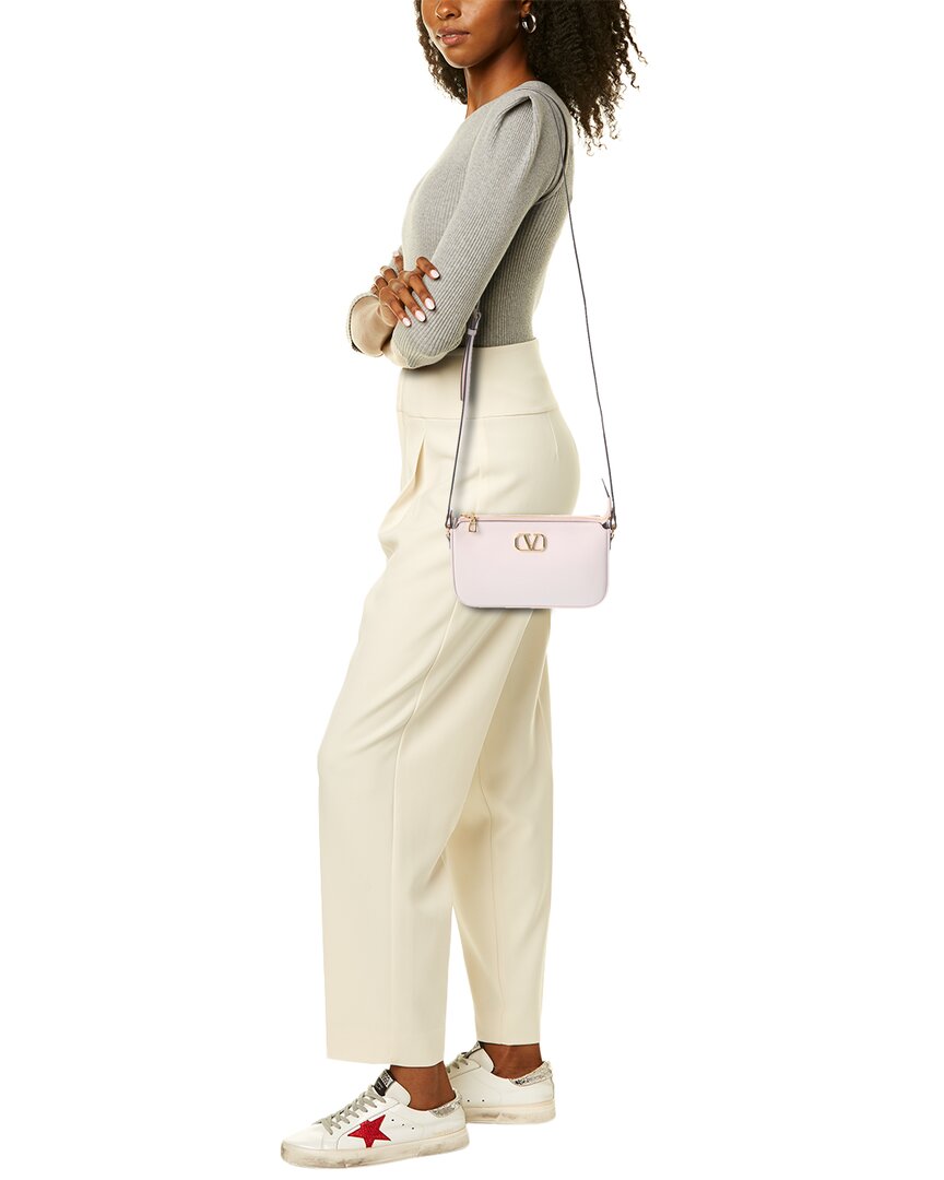 Valentino Vlogo Signature Mini Leather Crossbody