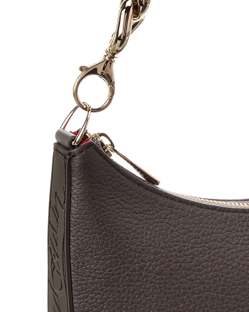 Christian Louboutin Loubila Chain Mini Leather Shoulder Bag