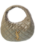 Saint Laurent Icarino Quilted Leather Hobo Bag