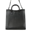GUCCI Diana Bamboo 3WAY Bag Black703218 Leather Size Large