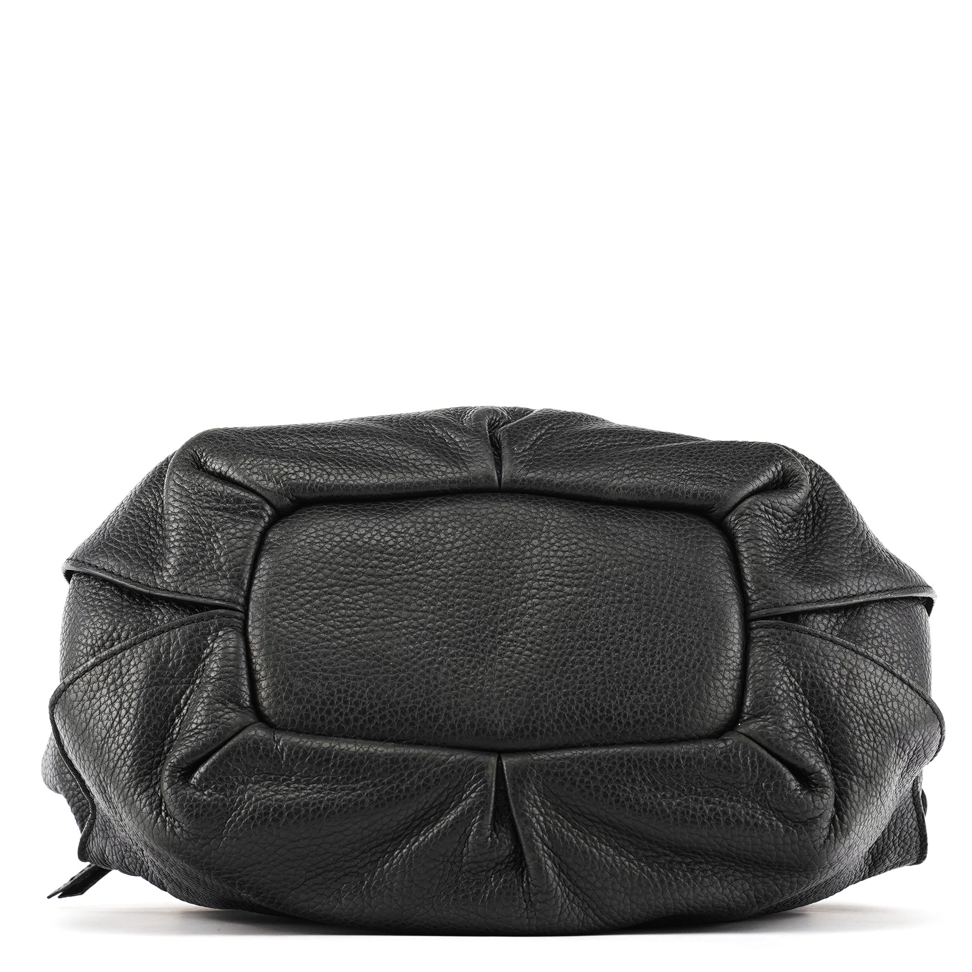 Black Leather Bittersweet Hobo Bag