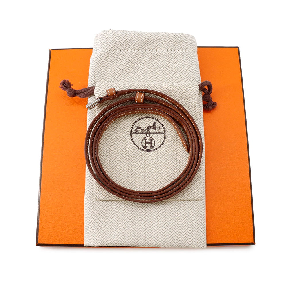 HERMES Glennan To-Go Gold Swift Leather