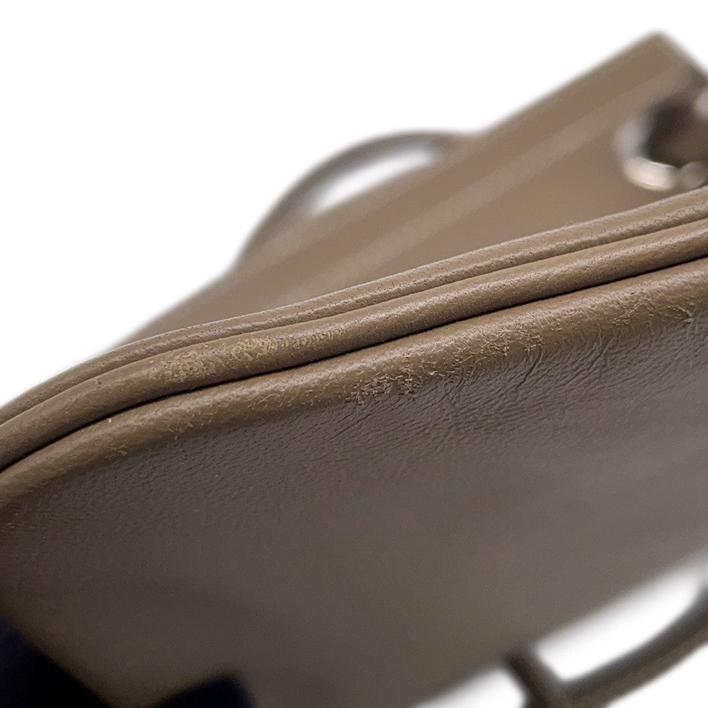 HERMES Sack Aline Etoupe Swift Leather Size Mini