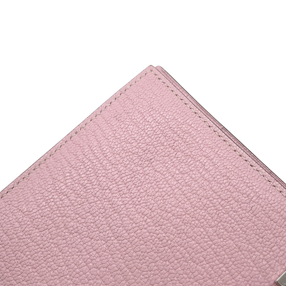 HERMES Beansufla Rose Sakura Chevre Myzore Goatskin