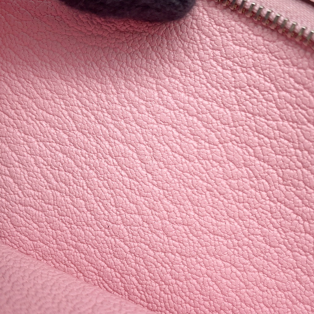 HERMES Beansufla Rose Sakura Chevre Myzore Goatskin