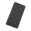 LOUIS VUITTON Portefeuille Brazza NoirM61697 Monogram Eclipse