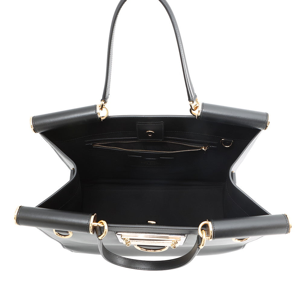 DOLCE&GABBANA 90's Sicily 2-Way Bag BlackBB7016AW57618099 Leather