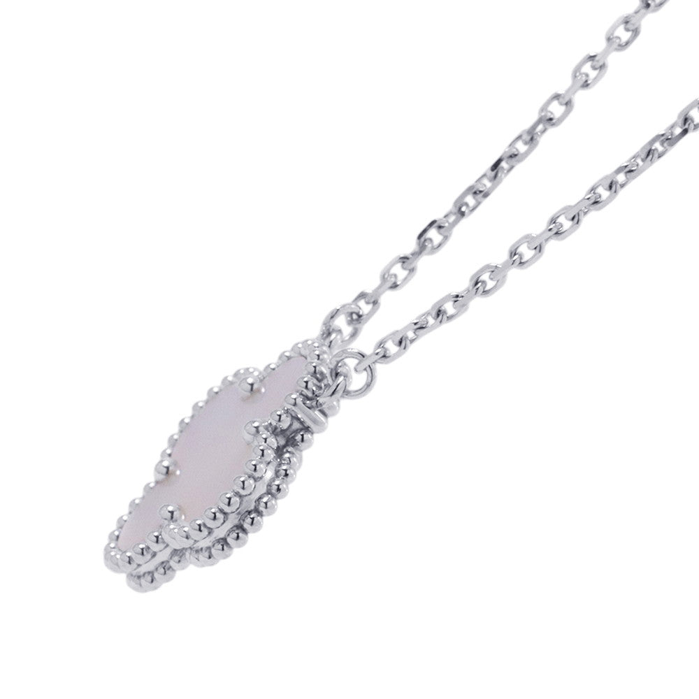 Van Cleef & Arpels Vintage Alhambra PendantVCARF48700 18K White Gold