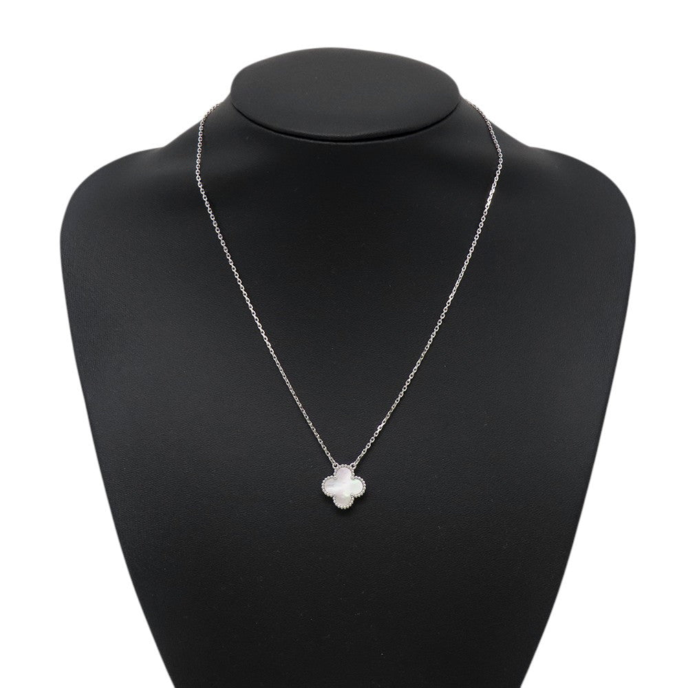 Van Cleef & Arpels Vintage Alhambra PendantVCARF48700 18K White Gold