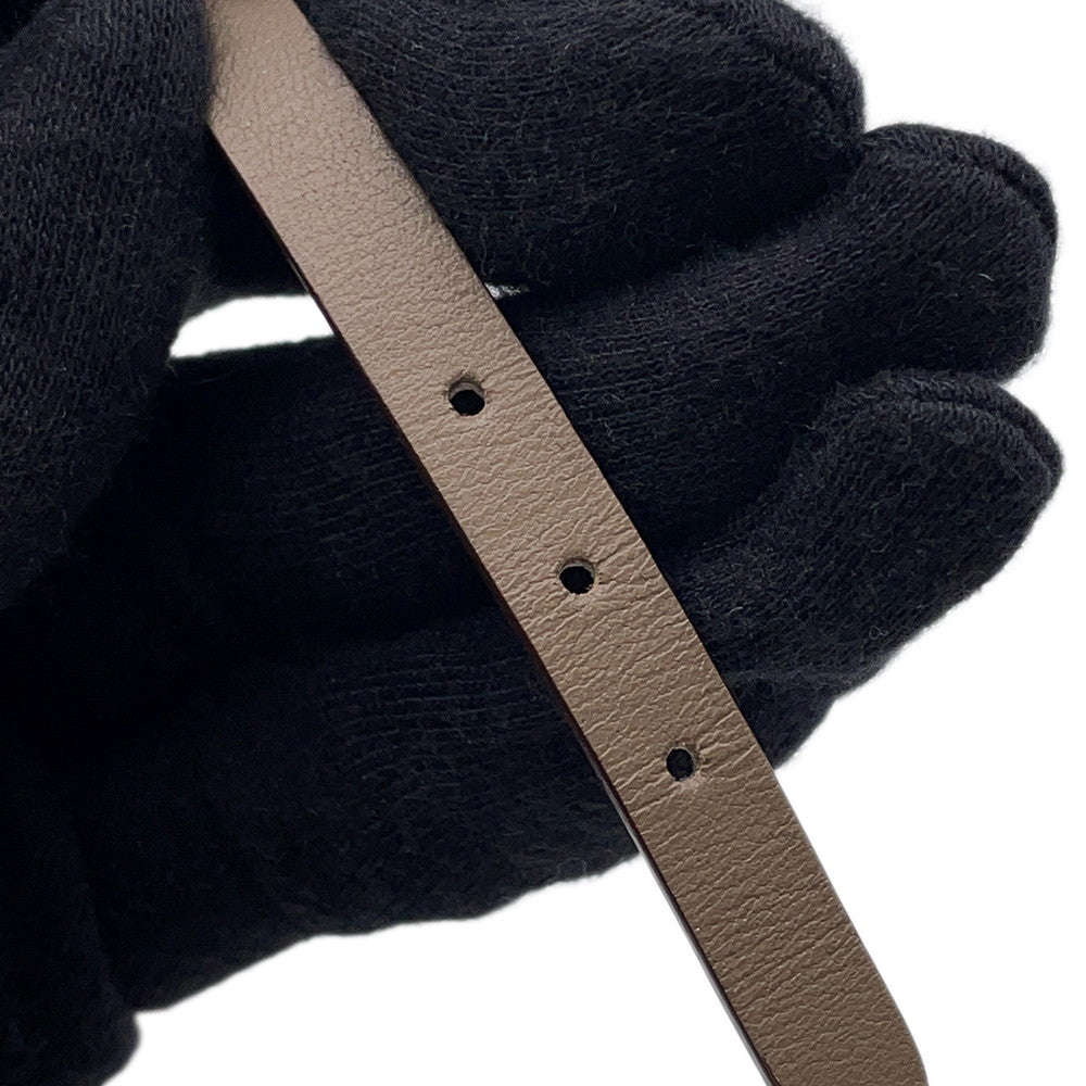 HERMES Be Api de Bourtour Bracelet Size T2 Etoupe/Nata Swift Leather