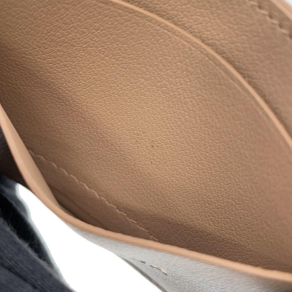 BALENCIAGA CASH2.0 Card Case latté8108992ABGH2621 Calf Leather
