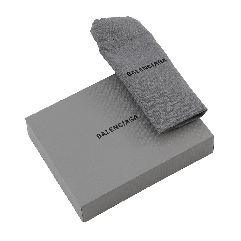BALENCIAGA CASH2.0 Card Case latté8108992ABGH2621 Calf Leather