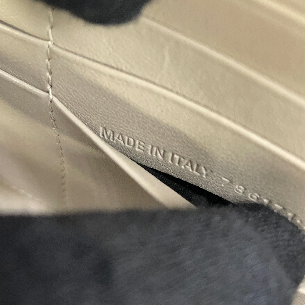 BALENCIAGA Envelope Long Wallet Card Holder Japan Limited Edition Army Green7861712AABX3262 Smooth Calf Leather