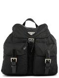 B2811F Black Tessuto Vela Nylon Backpack