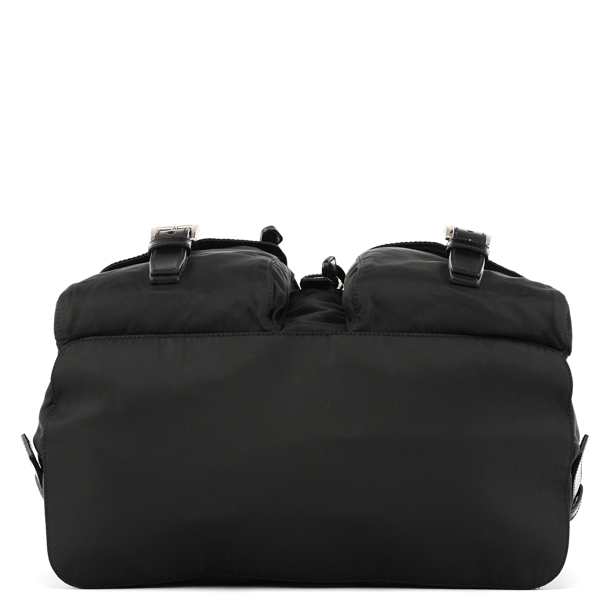 B2811F Black Tessuto Vela Nylon Backpack