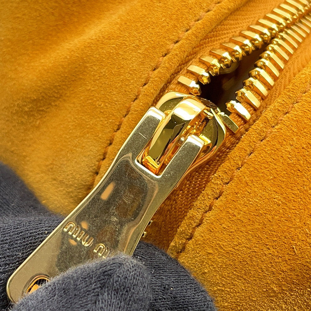 MIUMIU Bo Bag whiskey5BB117_2CSS_F0R55_V_MON suede