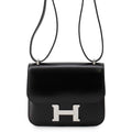HERMES Constance3 Miroir Black Box Calf Leather Size Mini