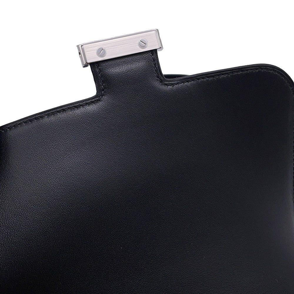 HERMES Constance3 Miroir Black Box Calf Leather Size Mini