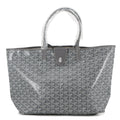 GOYARD Saint Louis with clip GraySTLCROPMLTY51CL51P PVC Leather Size PM