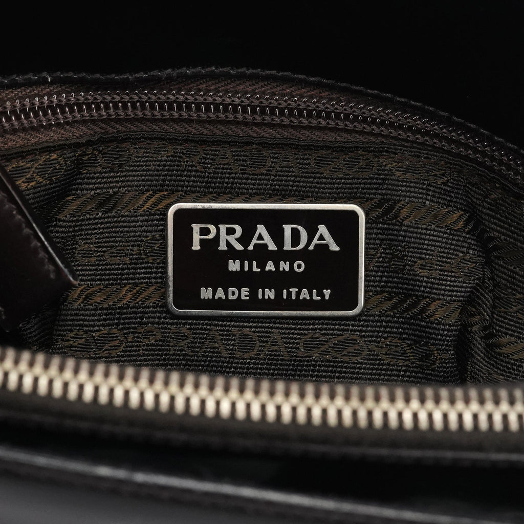 B6012 Dark Brown Spazzolato Sport Tote Bag