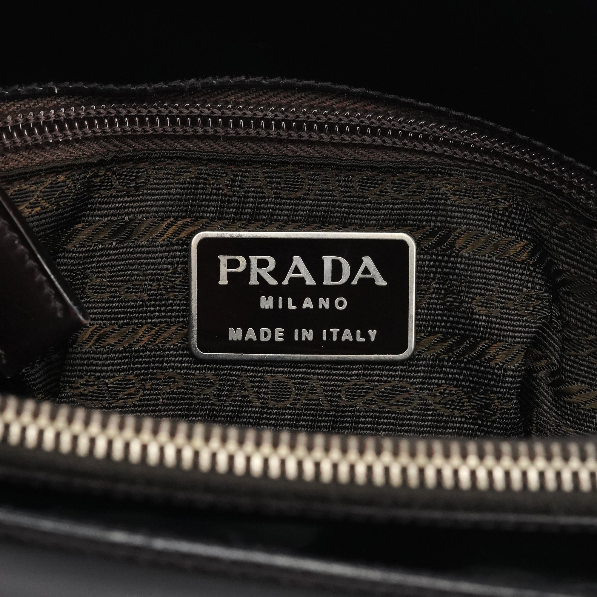 B6012 Dark Brown Spazzolato Sport Tote Bag