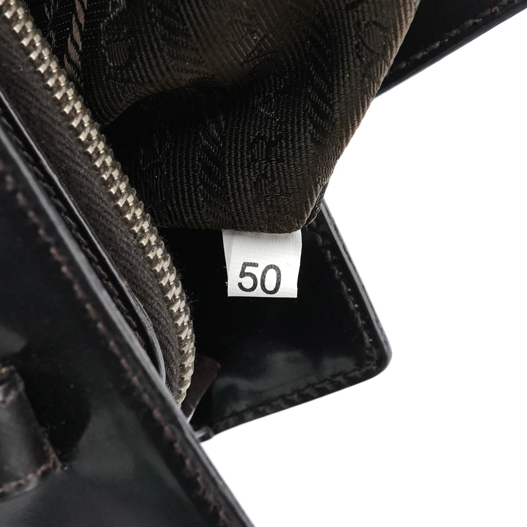 B6012 Dark Brown Spazzolato Sport Tote Bag