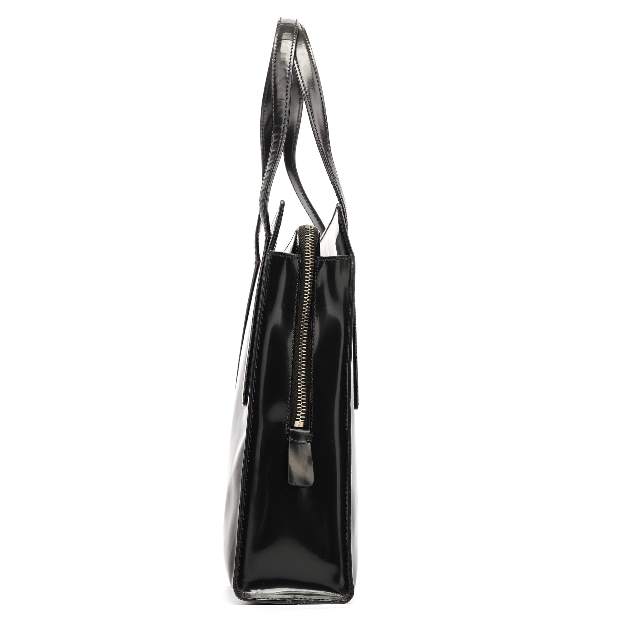 B6012 Dark Brown Spazzolato Sport Tote Bag