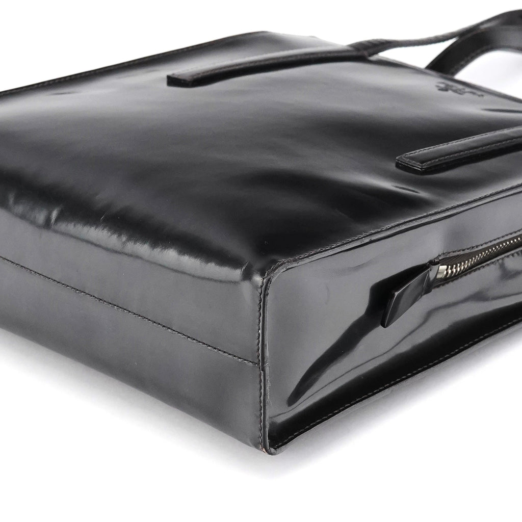 B6012 Dark Brown Spazzolato Sport Tote Bag