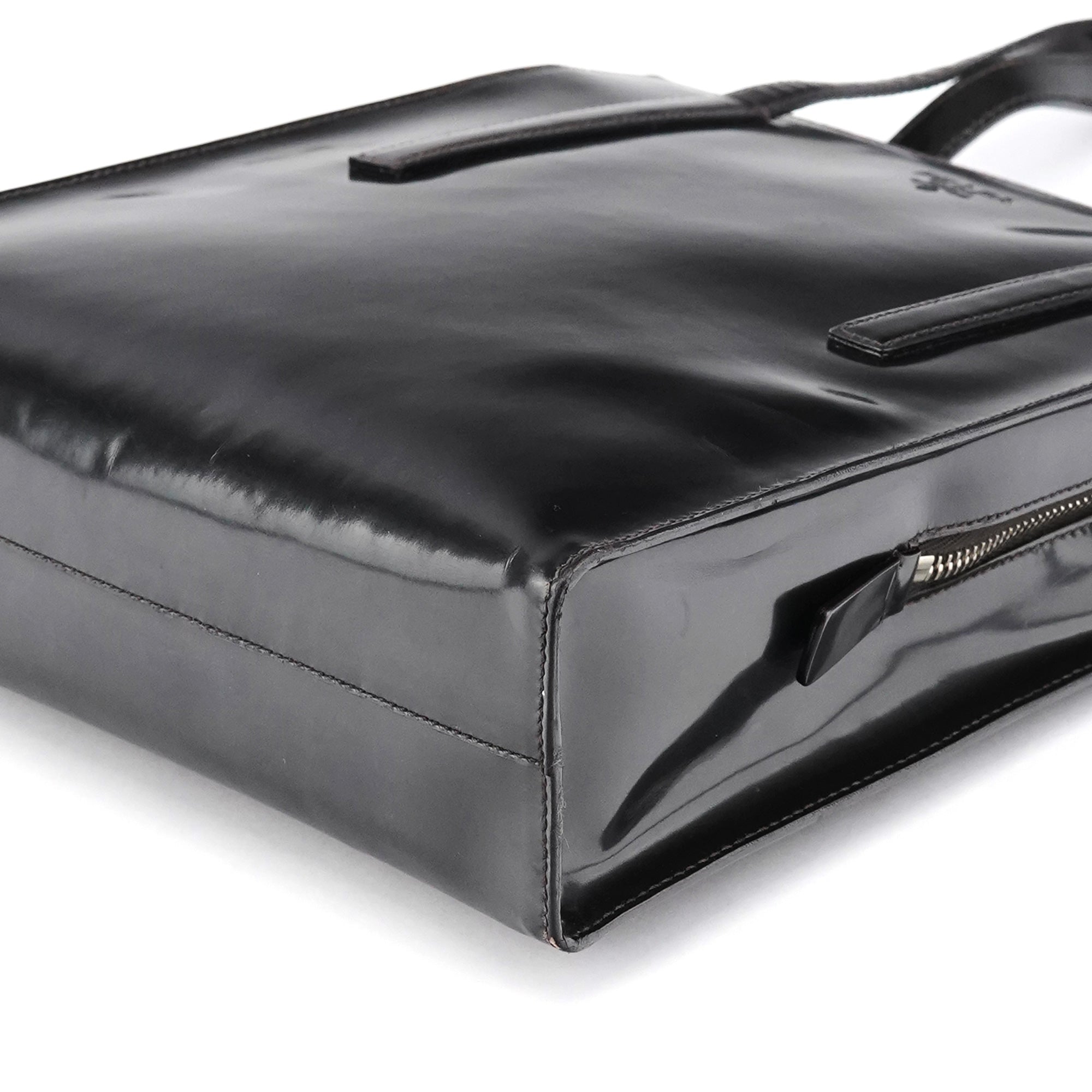 B6012 Dark Brown Spazzolato Sport Tote Bag