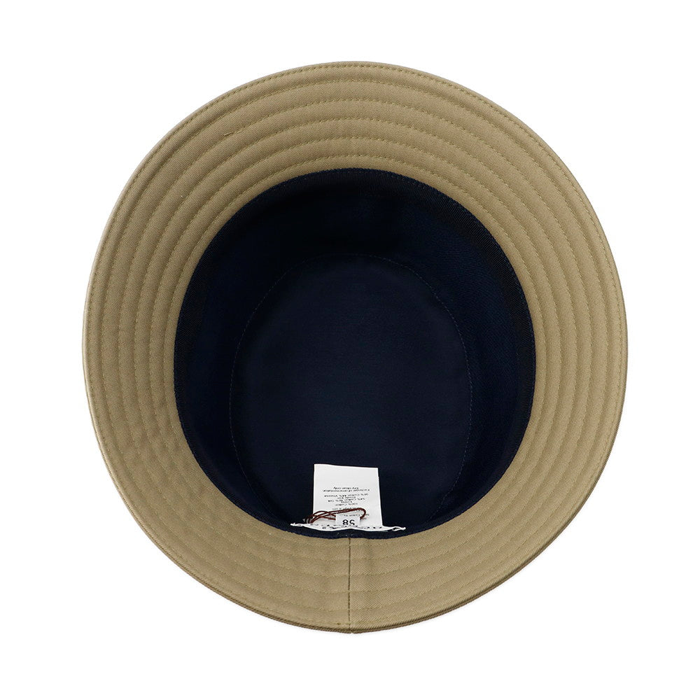 HERMES Hat 《Harper H Electric》 Embroidery Size 58 SausageH252010N Cotton100%