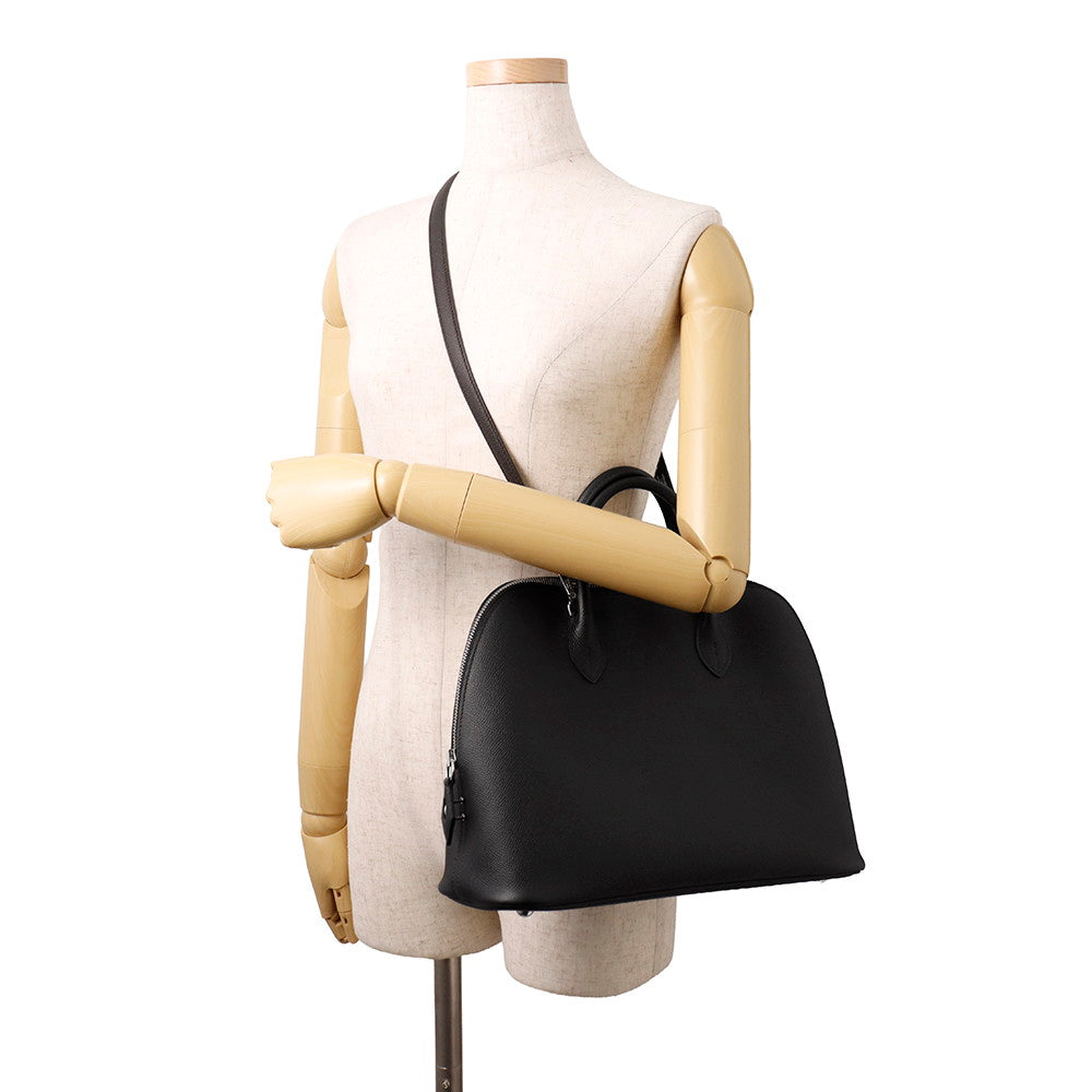 HERMES Bolide1923 Black Epsom Size 30