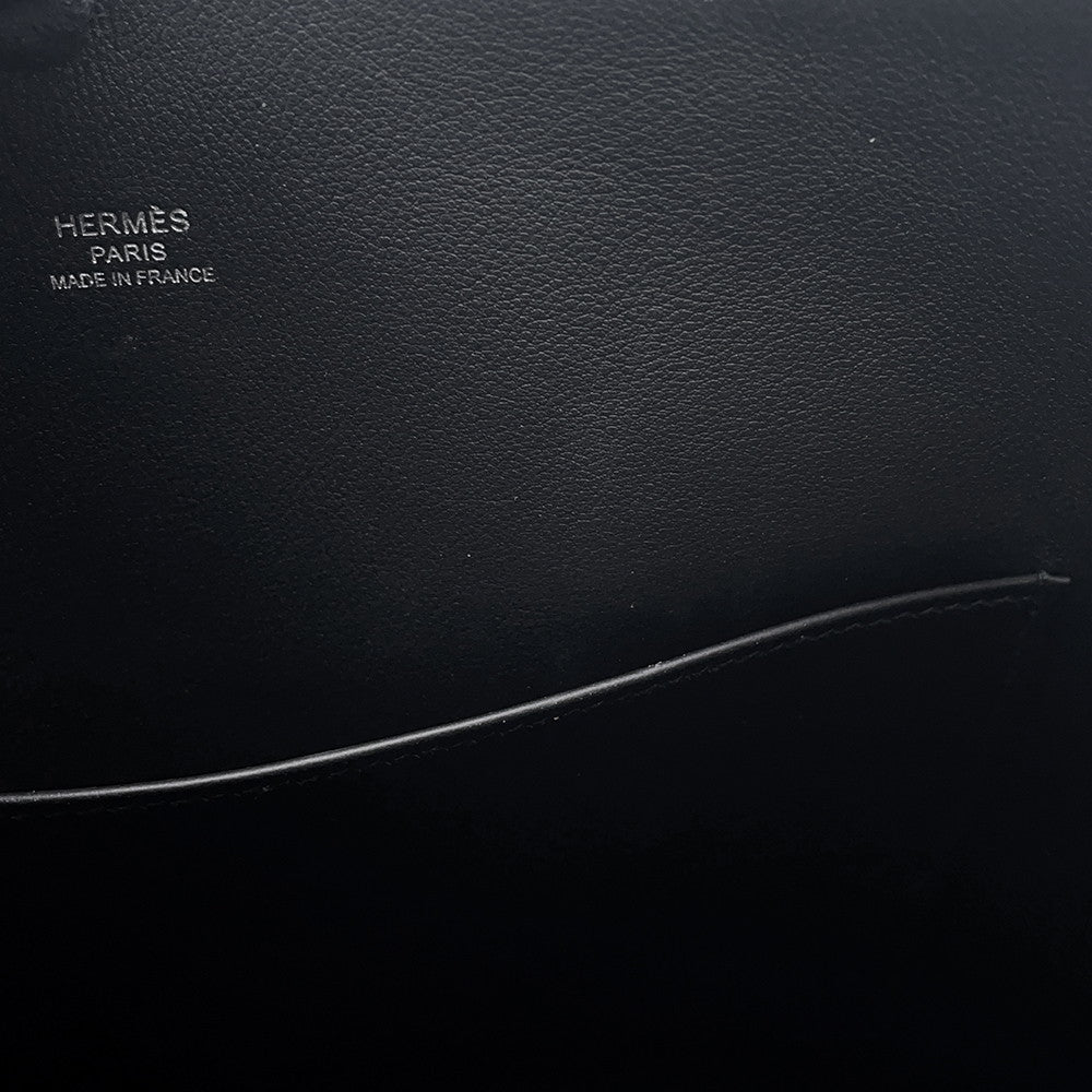 HERMES Bolide1923 Black Epsom Size 30