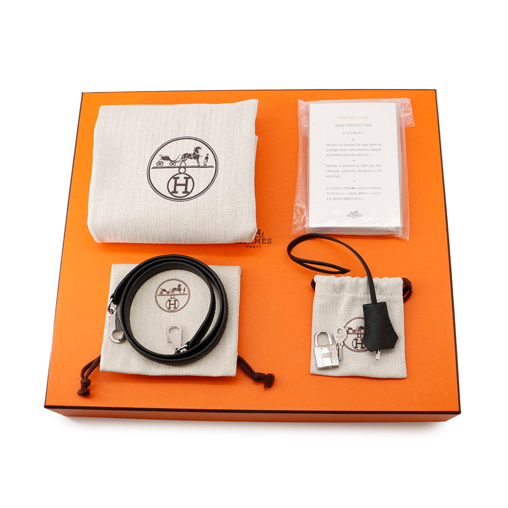 HERMES Bolide1923 Black Epsom Size 30