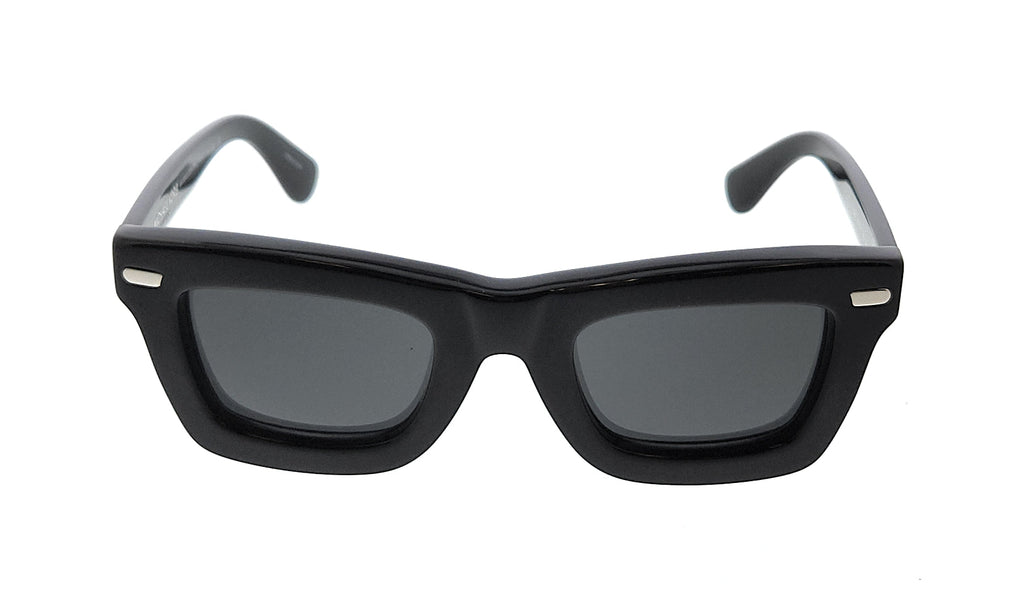 Michael Kors 0MK9043 300587 Central Park Black Rectangular Sunglasses