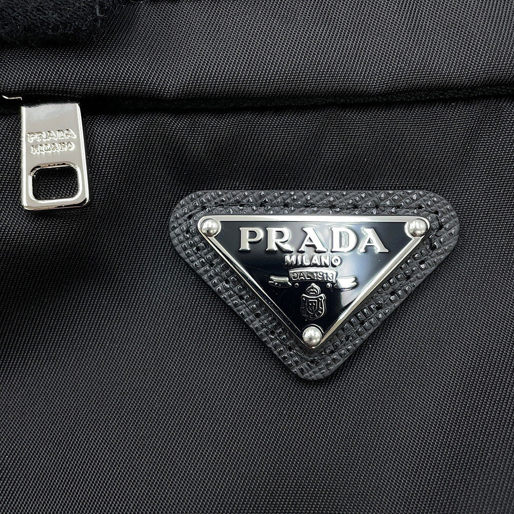 PRADA Triangle Logo Sweater Size 52 BlackUMB049_1W4X_F0002_S_202 Wool100%