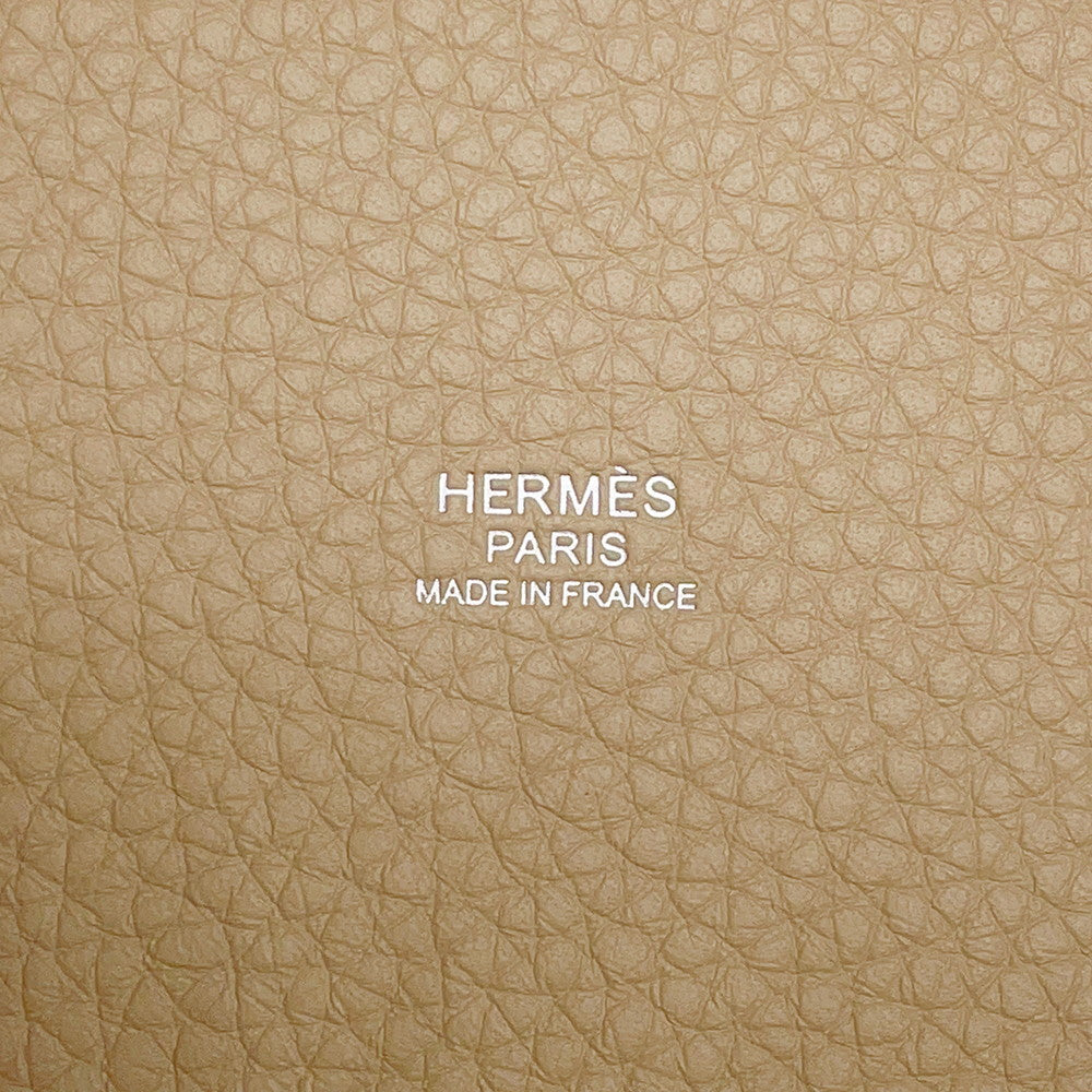 HERMES Picotin Lock Trench Taurillon Clemence Size PM