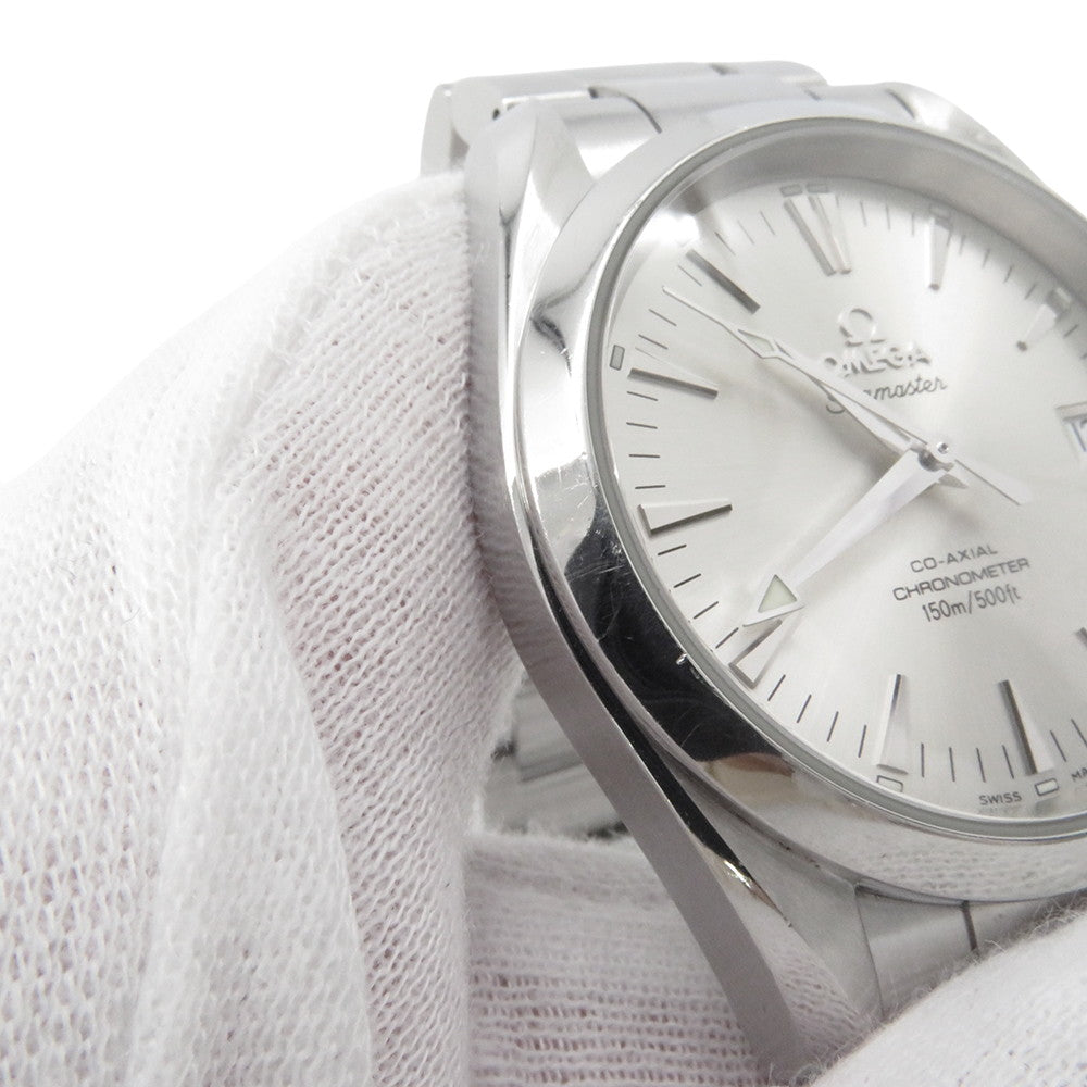 OMEGA Seamaster Aqua Terra Date W36.2mm Stainless Steel Silver Dial2504.3