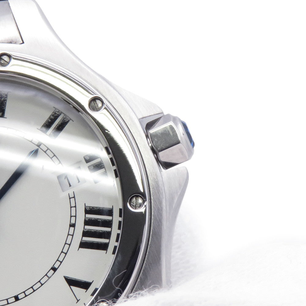 CARTIER Santos Cougar MM W29mm Stainless Steel White DialW20027K1